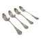 19th Century American Sterling Silver Spoons in Beekman Pattern from Tiffany & Co., Set of 4 1