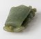 Dragón de jade de nefrita verde tallado chino del siglo XX, Imagen 8