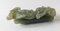 20th Century Chinese Carved Green Nephrite Jade Dragon Toggle 4