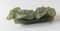 Chinesischer geschnitzter grüner Nephrit-Jade-Drachen-Knebel, 20. Jh. 4