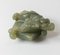 20th Century Chinese Carved Green Nephrite Jade Dragon Toggle 5