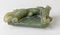 Dragón de jade de nefrita verde tallado chino del siglo XX, Imagen 6
