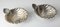 Italienische Mid-Century Schalen in Muschelform aus 800 Silber, 2er Set 8