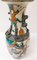 Early 20th Century Chinese Famille Verte and Crackle Cream Glazed Vase 8