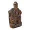 Figurine Chinoise Sculptée Polychrome Dynastie Ming, 17ème Siècle 1