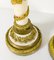 Französischer Empire Kerzenständer aus Vergoldeter Bronze & Weißem Marmor, 19. Jh., 2er Set 9