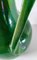 Japanische Monochrome Grüne Crackle Glasierte Awaji Vase, Frühes 20. Jh. 9