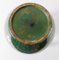 Early 20th Century Japanese Monochrome Green Crackle Glazed Awaji Vase 10
