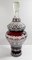 19th Century Red Cut to Clear Glass Vase or Urn, Image 2