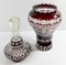 19th Century Red Cut to Clear Glass Vase or Urn, Image 4