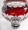 19th Century Red Cut to Clear Glass Vase or Urn, Image 9