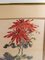 Artista cinese, Crisantemi rossi e gialli, Metà del XX secolo, Acquarello, Incorniciato, Immagine 4