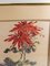 Chinese Artist, Red and Yellow Chrysanthemums, Mid-20th Century, Watercolor, Framed 4