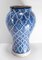 20th Century Moroccan Blue and White Middle Eastern Vase, Image 3
