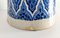 20th Century Moroccan Blue and White Middle Eastern Vase 9