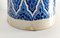 20th Century Moroccan Blue and White Middle Eastern Vase, Image 9