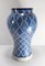 20th Century Moroccan Blue and White Middle Eastern Vase, Image 2