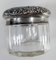 Early 20th Century Sterling Silver and Crystal Vanity Powder Jar by Unger Brothers 7