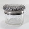 Early 20th Century Sterling Silver and Crystal Vanity Powder Jar by Unger Brothers 6