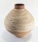 Mid-Century Art Pottery Vase im Raku-Stil, 1984 7