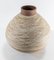 Mid-Century Art Pottery Raku Style Vase, 1984 6