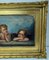 Dos querubines después de Raphael, década de 1800, pintura sobre lienzo, Imagen 4