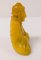 Chinesische geschnitzte gelbe Eigelb-Buddha-Figur, 19. Jh. 4