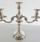 20th Century Victorian Style Weighted Sterling Silver Candelabra by Amston 3