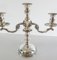 20th Century Victorian Style Weighted Sterling Silver Candelabra by Amston, Image 3
