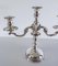 Candelabro de plata esterlina ponderada estilo victoriano, siglo XX de Amston, Imagen 2