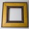 Mid-Century Birdseye Maple and Walnut Square Picture Painting Frames, Set of 2 2