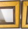 Mid-Century Birdseye Maple and Walnut Square Picture Painting Frames, Set of 2 9