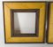 Mid-Century Birdseye Maple and Walnut Square Picture Painting Frames, Set of 2, Image 5