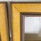 Mid-Century Birdseye Maple and Walnut Square Picture Painting Frames, Set of 2, Image 7