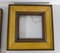 Mid-Century Birdseye Maple and Walnut Square Picture Painting Frames, Set of 2 3