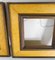 Mid-Century Birdseye Maple and Walnut Square Picture Painting Frames, Set of 2 10