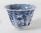 Taza y platillo chino azul y blanco, siglo XIX, Imagen 7
