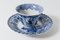 19th Century Chinese Blue and White Cup and Saucer 2