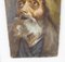 Illegibly, Untitled, 1800s, Oil on Cardboard, Framed, Image 4