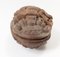 19th Century Folk Art Carved Coconut Snuff Box with Alligator 7