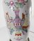 20th Century Chinese Chinoiserie Famille Rose Pink and Green Table Lamp 9
