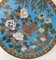 20th Century Japanese Cloisonne Enamel Charger with Grouse 4