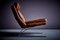 Swing Slipper Brown Leather Lounge Chair by Reinhold Adolf for Cor, 1960s, Image 5