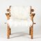 Pine Lounge Chair by David Rosén, 1950s, Image 2