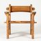 Pine Lounge Chair by David Rosén, 1950s, Image 9