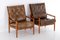 Läckö Easy Chairs attributed to Ingemar Thillmark, 1960s, Set of 2, Image 4