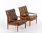 Läckö Easy Chairs attributed to Ingemar Thillmark, 1960s, Set of 2, Image 6