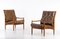 Läckö Easy Chairs attributed to Ingemar Thillmark, 1960s, Set of 2 2