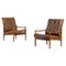 Läckö Easy Chairs attributed to Ingemar Thillmark, 1960s, Set of 2, Image 1