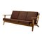 Mid-Century Modern Modell Ge-290 Sofa, Hans J. Wegner für Getama, Dänemark zugeschrieben 1